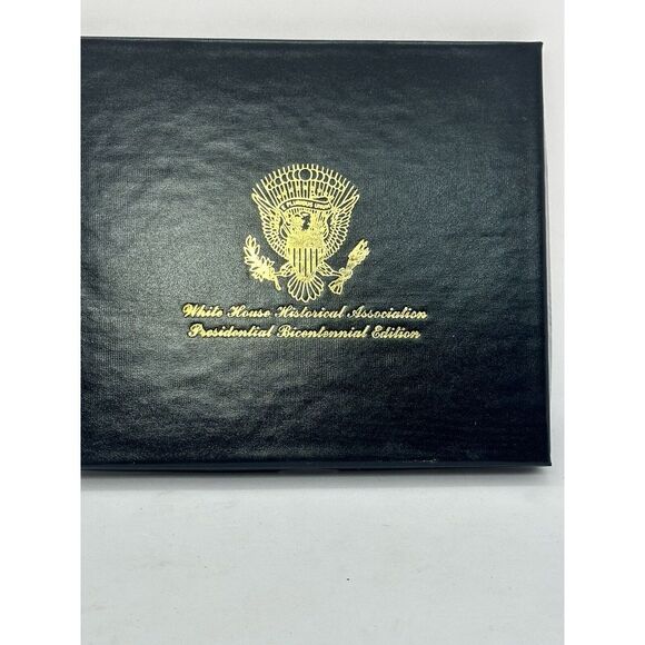 1989 White House Historical Ornament Presidential Seal Bicentennial Edition VTG - Picture 3 of 11